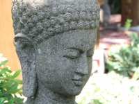 Hand Carved Stone Buddha